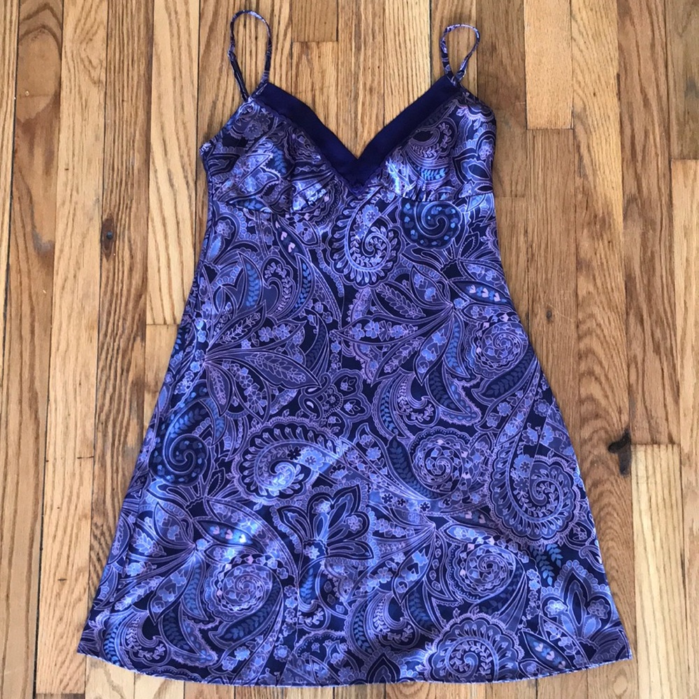 Purple nightie dress 🌸